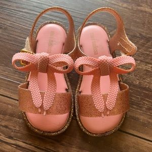 EUC Mini Melissa Sandals